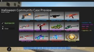 ОТКРЫТИЕ КЕЙСОВ В КОНТЕР БЛОКС/ИВЕНТ CB/COUNTER BLOX OPEN CASE/HALLOWEEN