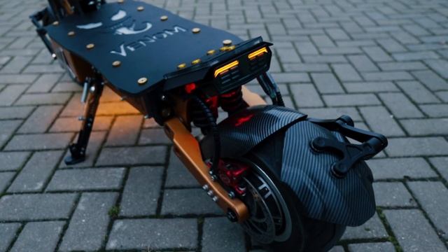Тюнинг электросамоката Ultron T-128. Проект "VENOM"
