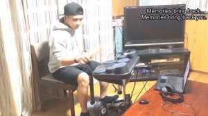 Memories by Maroon 5 - Yamaha DD75 Drum Cover and Lyrics