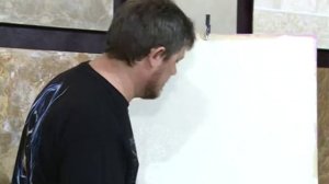 Декоративные краски, эффект шелка Velutto Decorazza + блестки, мастер-класс по нанесению шайбой.