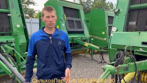 Ручной труд МИНИМИЗИРОВАН / JOHN DEERE 590 / отзыв за ПРЕСС