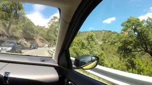 дорога по серпантину