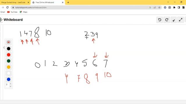 Leetcode 88 : Merge Sorted Array | C++ | Day 2 ? | Striver SDE Sheet