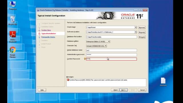 Install Oracle Database 11G R2 Enterprise Edition on Windows 7