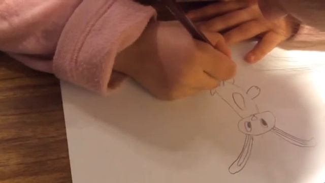 Как нарисовать зайчика