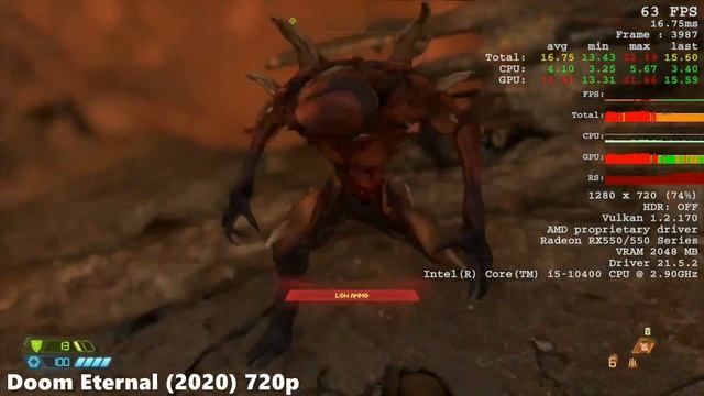 RX 550 2GB Test in 25 Games in 2021 смотреть онлайн