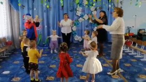 песня танец Хлоп-хлоп, пироги 1 младшая группа