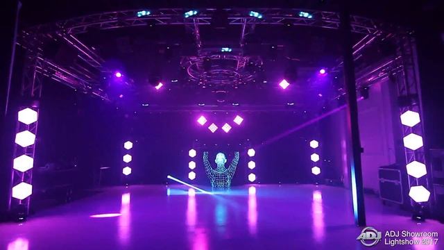 ADJ Showroom Lightshow (Winter 2017) Designed by Edgar Gonzalez смотреть онлайн