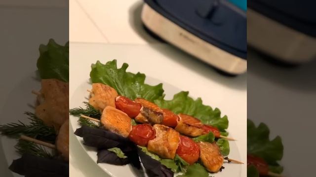 Шашлычки готовим в СВЧ Tupperware МикроПро Гриль