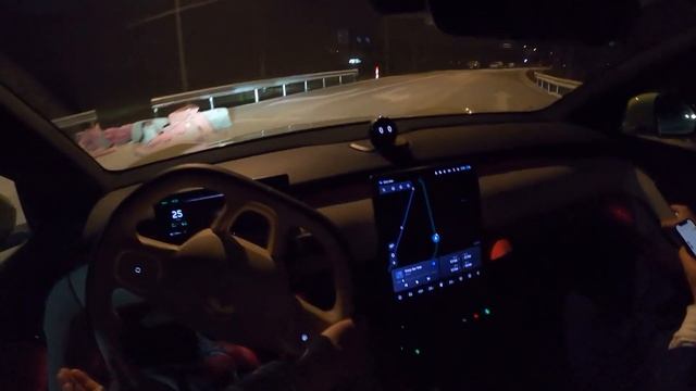 Chinese Model 3P? 2022 NIO ET5 100kWh POV Night Test Drive смотреть онлайн