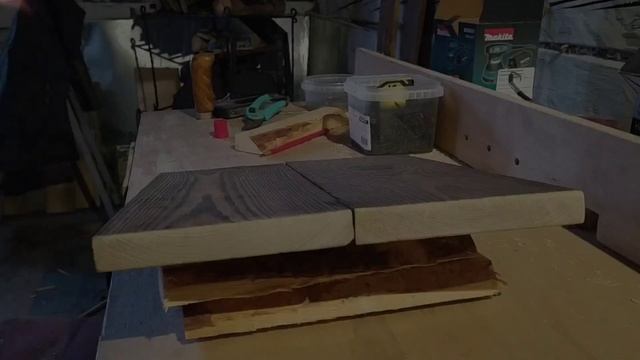 Первое изделие из мастерской. Ящик для мусорного пакета. смотреть онлайн