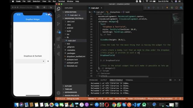 Flutter || Dropdown & Textfield in One Widget || Combo Box