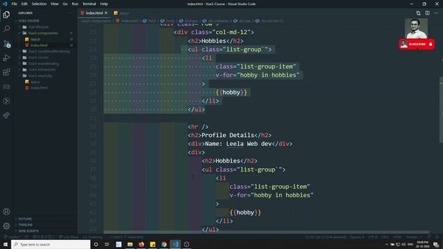 24. Why we need to use components in Vue js. Basic introduction to Components in Vue js | Vue 3