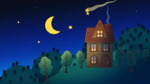 Magical Night - Animated Children's Illustration | Photoshop Illustration | After Effects Animation