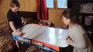 Воздушный хоккей для дома/Home air hockey