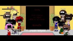 naruto friend react to evil naruto