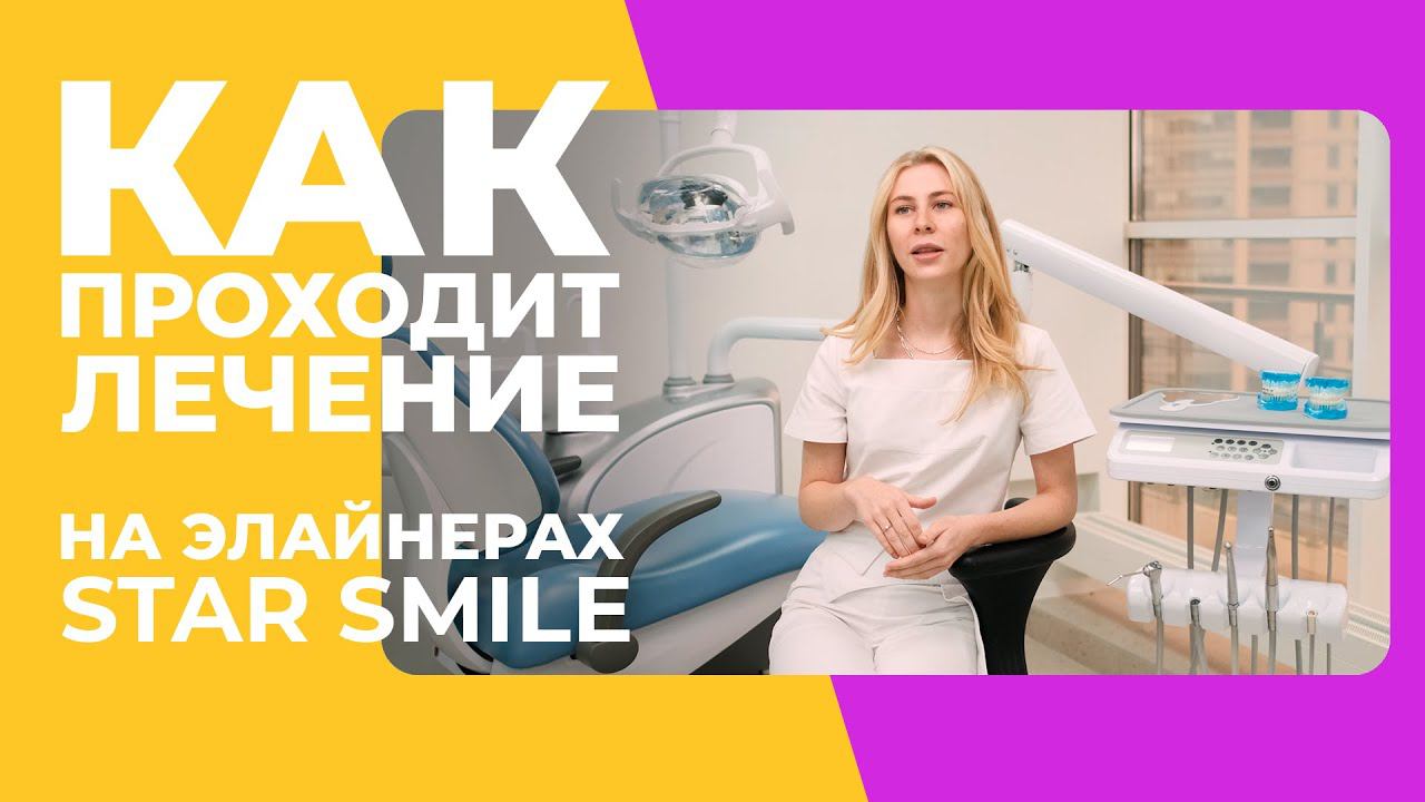 Какая технология лечения прикуса на элайнерах? #безбрекетов #starsmile #зубыдоипосле