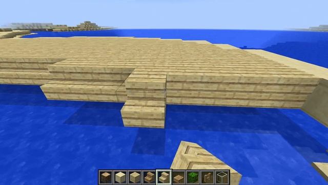 Как построить пляжную виллу в minecraft - туториал