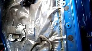 Как снять извлечь заменить стекло задней двери NISSAN QASHQAI(2007)demontaz zamiana szyby drzwi tyl
