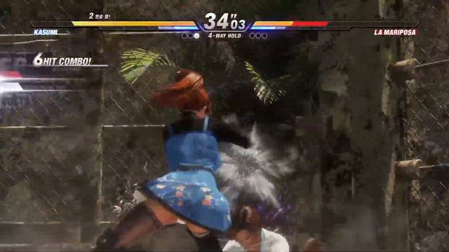 DEAD OR ALIVE 6 -KASUMI VS LA MARIPOSA/LISA- смотреть онлайн