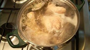 Как снять пенку с бульона без ложки