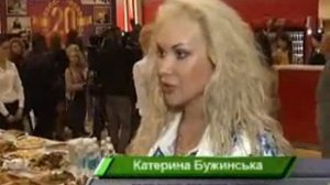 Катя Бужинская на 20-летии ректорства Поплавского