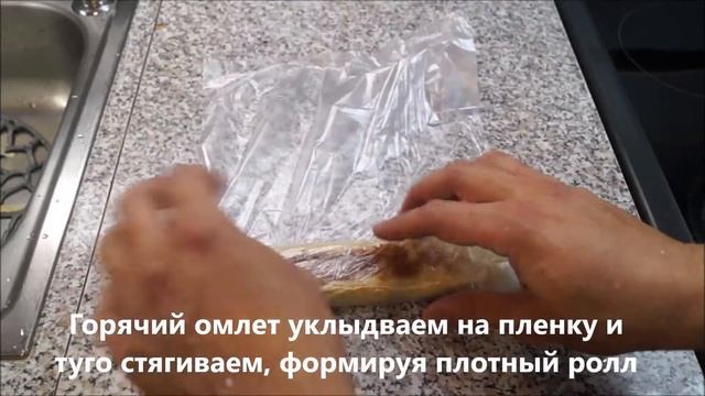 Роллы темпура с японским омлетом Томаго!