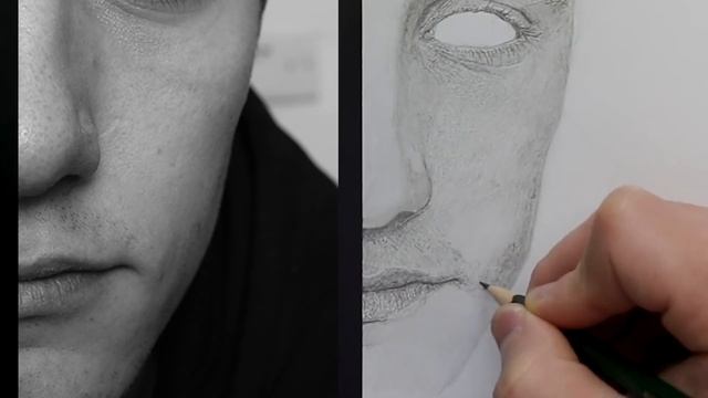 How To Draw REALISTIC SKIN TEXTURE in PENCIL - Narrated Tutorial смотреть онлайн
