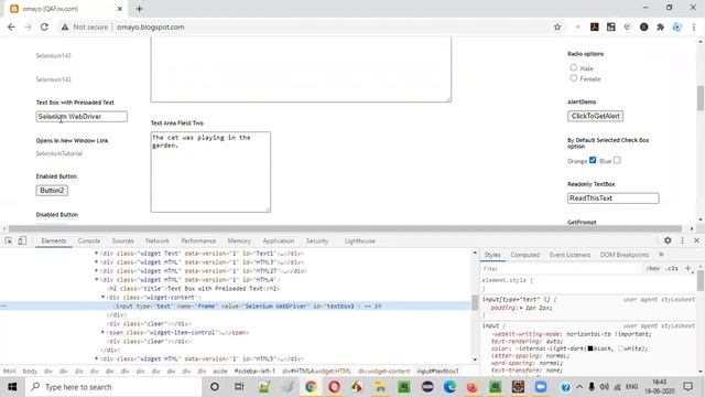 clear() Command - Selenium WebDriver смотреть онлайн