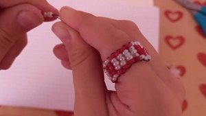 Как сделать кольцо из бисера за 5 минут