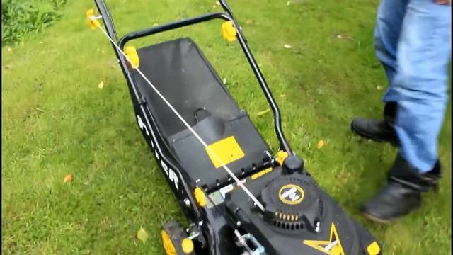 Обзор бензиновой газонокосилки Huter GLM-3.5T смотреть онлайн