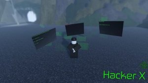 roblox script showcase - Hacker X