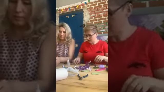 Мастер класс 'Ветка сирени своими руками' смотреть онлайн