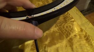 Ремонт кольцевой лампы для селфи.