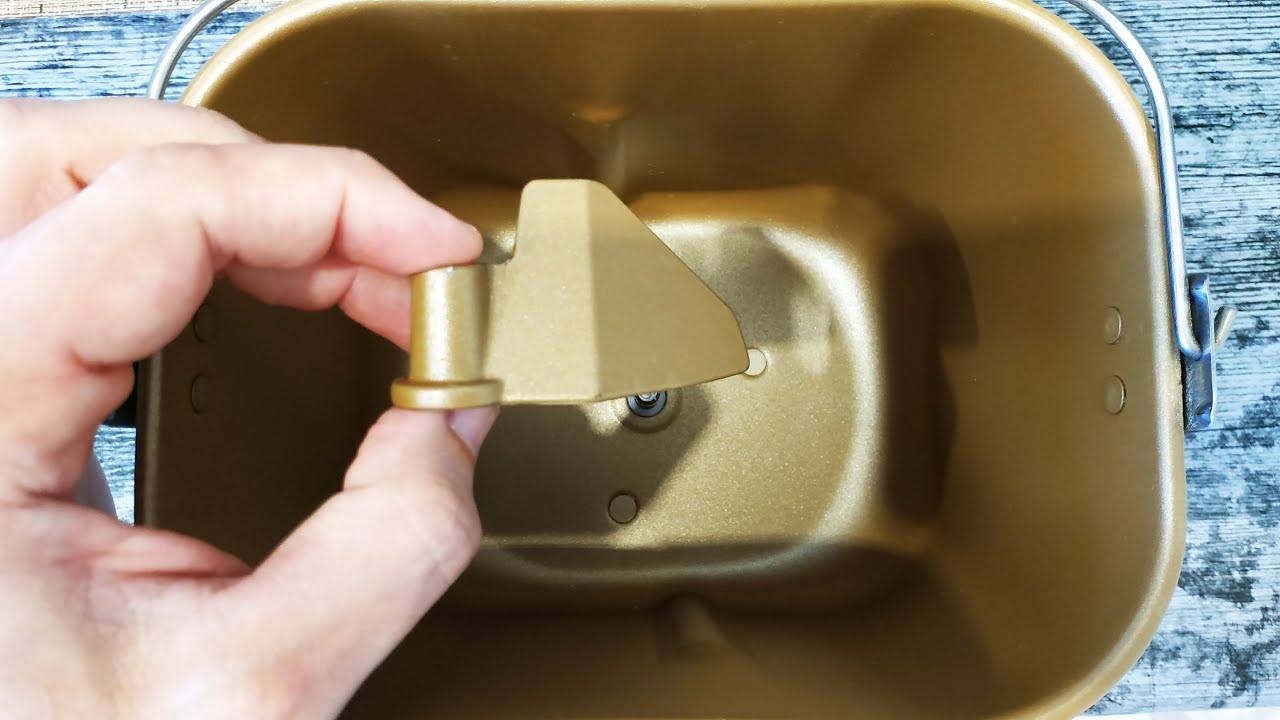 Как вытащить лопатку из хлебопечки смотреть онлайн