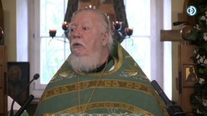 Протоиерей Димитрий Смирнов. Проповедь о рождении Церкви христианской