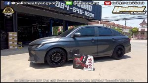 รีวิวToyota Yaris2023 ATIV ล้อยางโหลด ล้อ RS005rr SSW 17x8 et35 ยาง Kumho 20545r17 โหลดสปริง YSS 1.