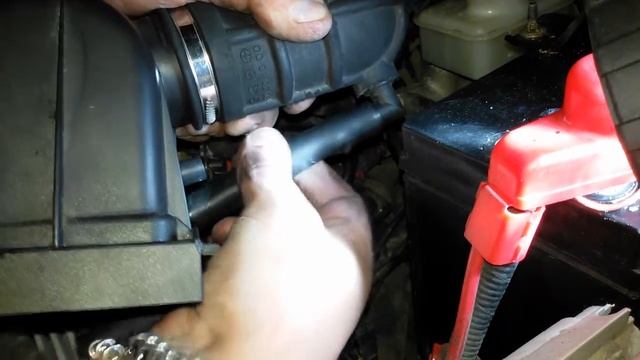 Замена патрубка системы пуска на Daewoo Matiz 0.8L-1.0L МКПП и АКПП смотреть онлайн