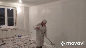 укрывающая темные стены  грунтовка  под обои