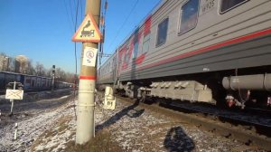 ЧС7-281 с пассажирским поездом