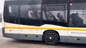 Красавец! Автобус НЕФАЗ-5299-31-52,следует по маршруту 478,Москва,М.Котельники-Жуковский,Пл.Громова