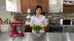 Зелень для декора в торты
