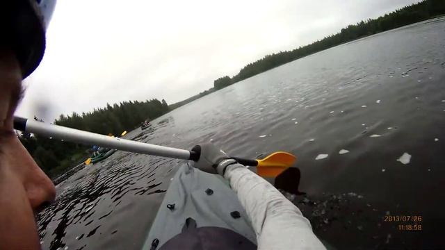 Карелия, Вама-Водла, 2013-07-26 #01 - Гребем смотреть онлайн