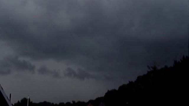 Thunder and lightning strike over Elsinore in Denmark смотреть онлайн