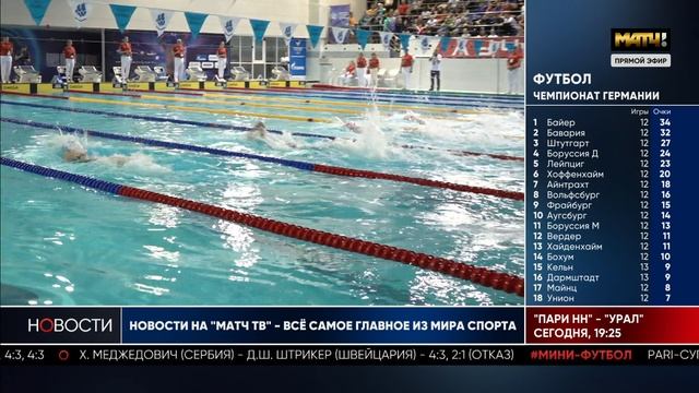 28.11.2023 в Саранске состоялись всероссийские соревнования по плаванию «Резерв России»