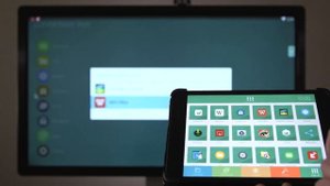 Clevertouch Plus: Подключение планшета