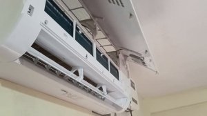 Automatic AC cleaning process Haier DC inverter Air Conditioner