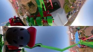 Гигантская ладья 360 в парке "Сказка" | roller coasters in Moscow VR 360 5K GoPro Fusion