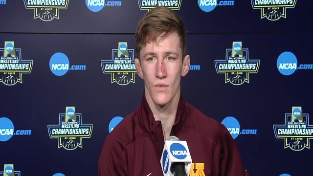 Session VI - Patrick McKee Minnesota after taking third at 125 pounds at 2021 NCAAs