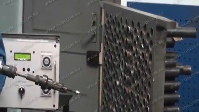 Развальцовка трубок вальцовочной установкой РЭМ-2 смотреть онлайн